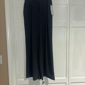 Athleta Pinnacle Wide Leg Trousers - Sand Black